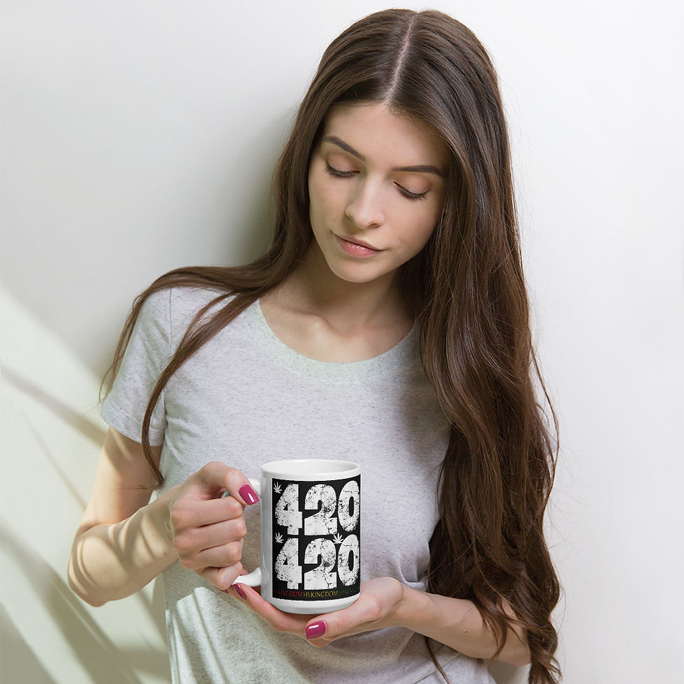 Thumbnail: White glossy mug-420420-bw