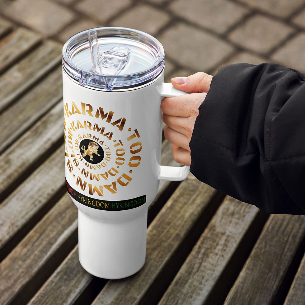 Thumbnail: Travel mug with a handle-Karma too damn slow