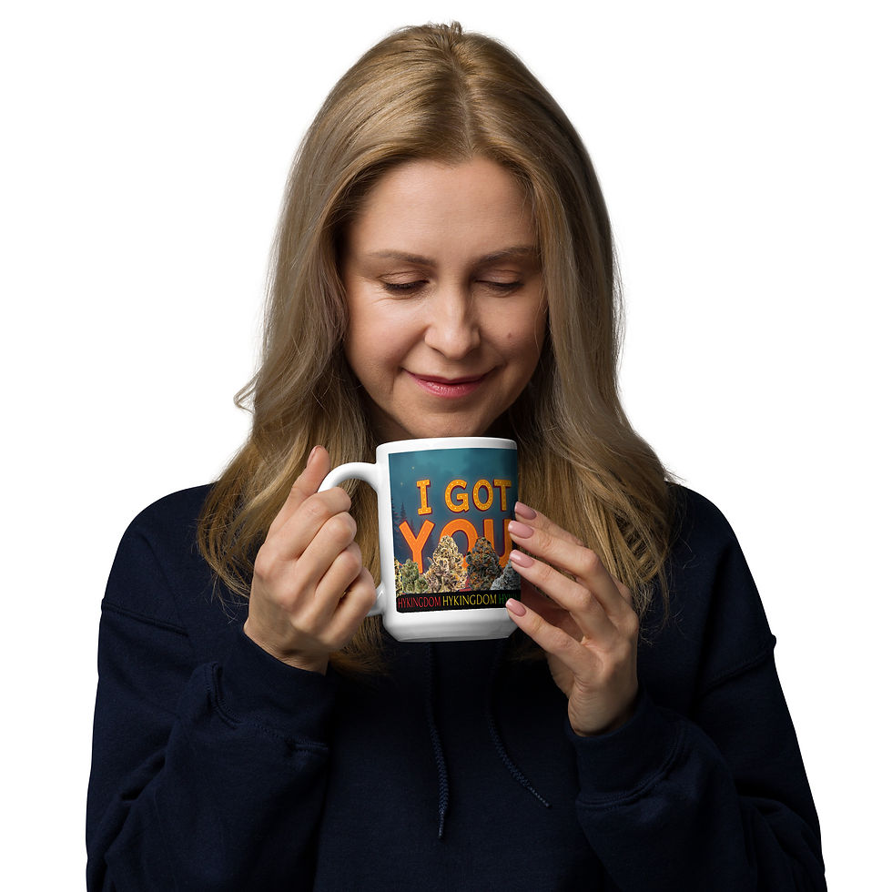 Thumbnail: White glossy mug-I got you-camping