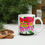 Thumbnail: White glossy mug-Hustle to be better-Pink