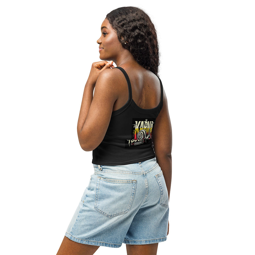 Thumbnail: Women’s micro-rib tank top-Karma too slow