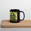 Thumbnail: Black Glossy Mug-Buddha and Cannabis-B