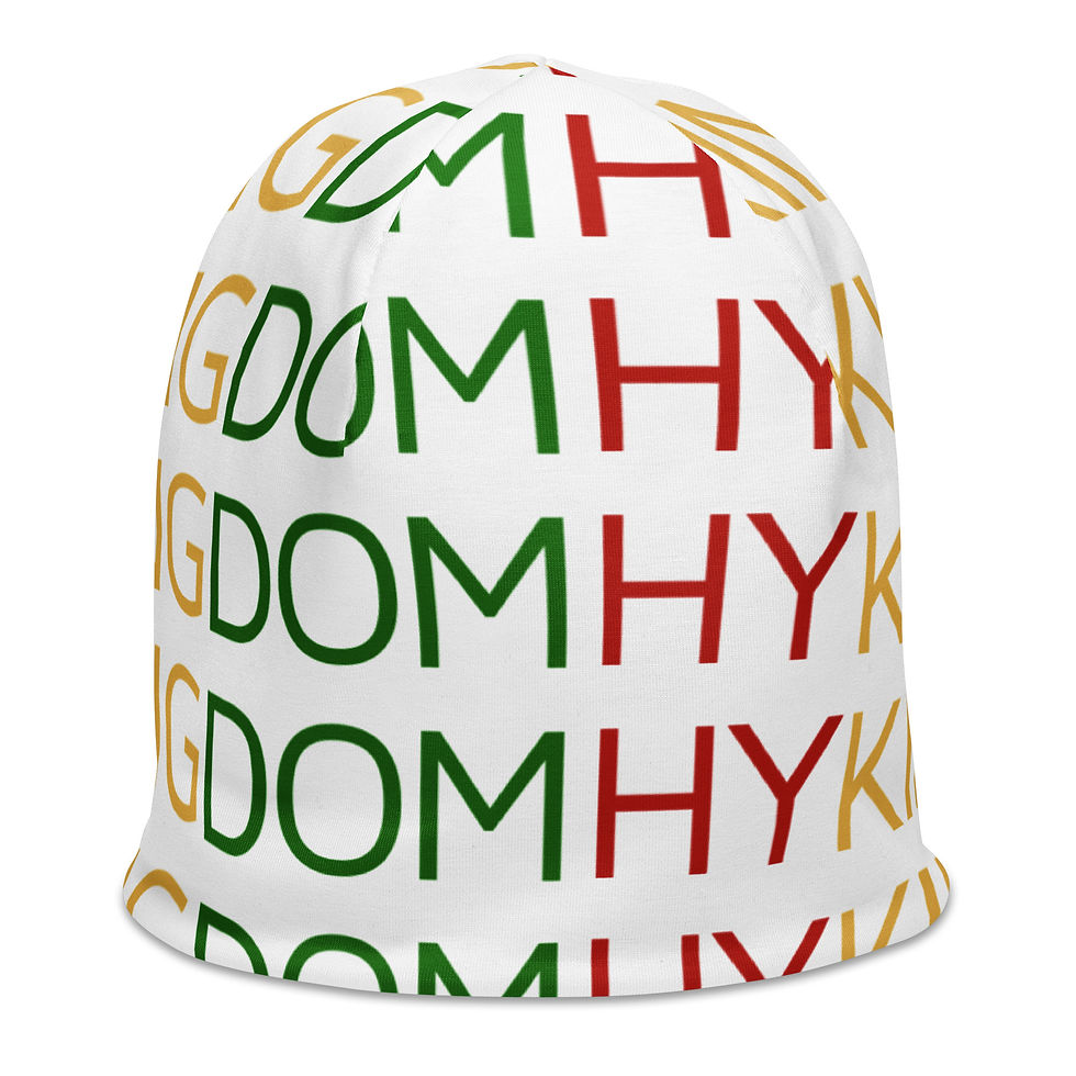 Thumbnail: All-Over Print Beanie-Reggae Hykingdom