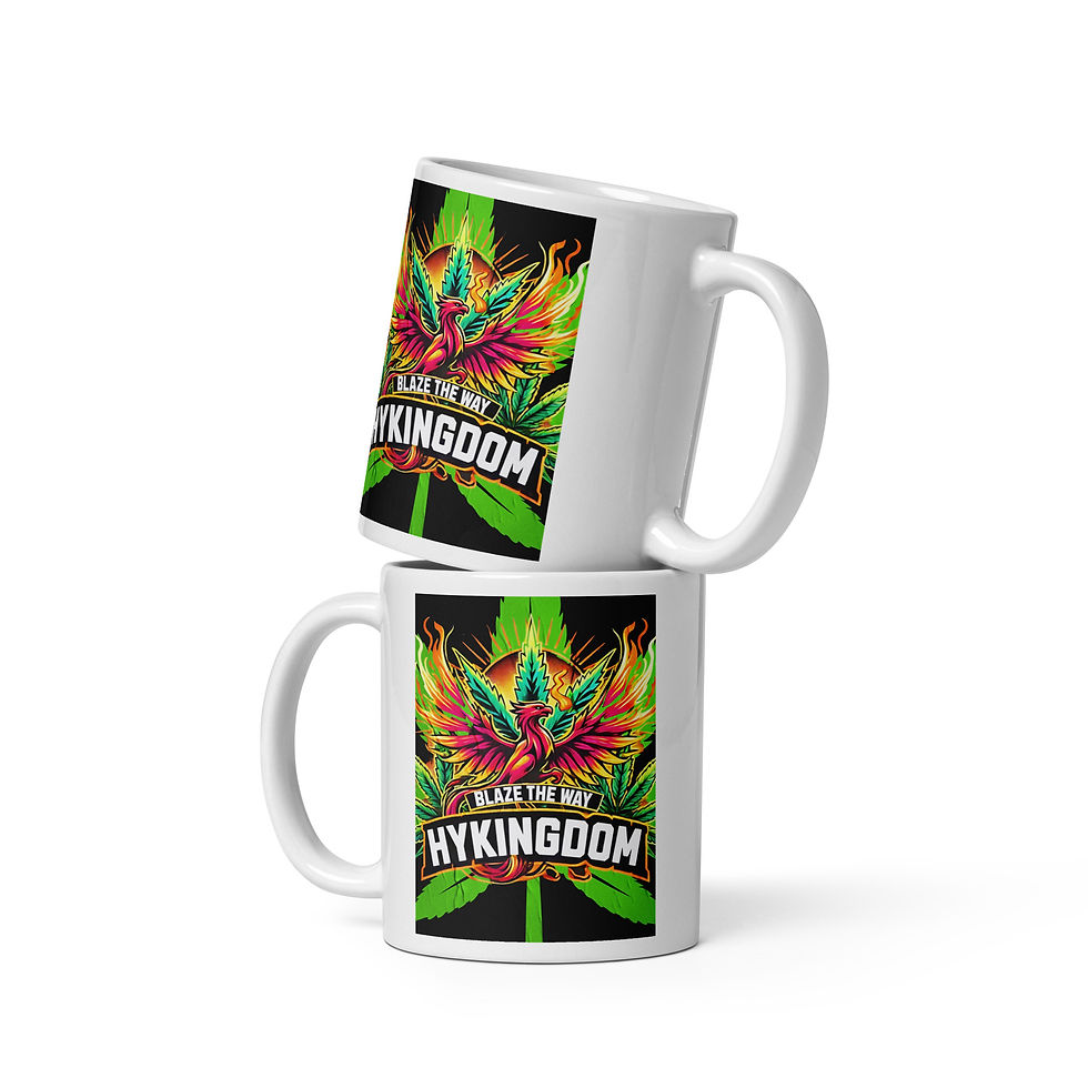 Thumbnail: White glossy mug-Blaze the way