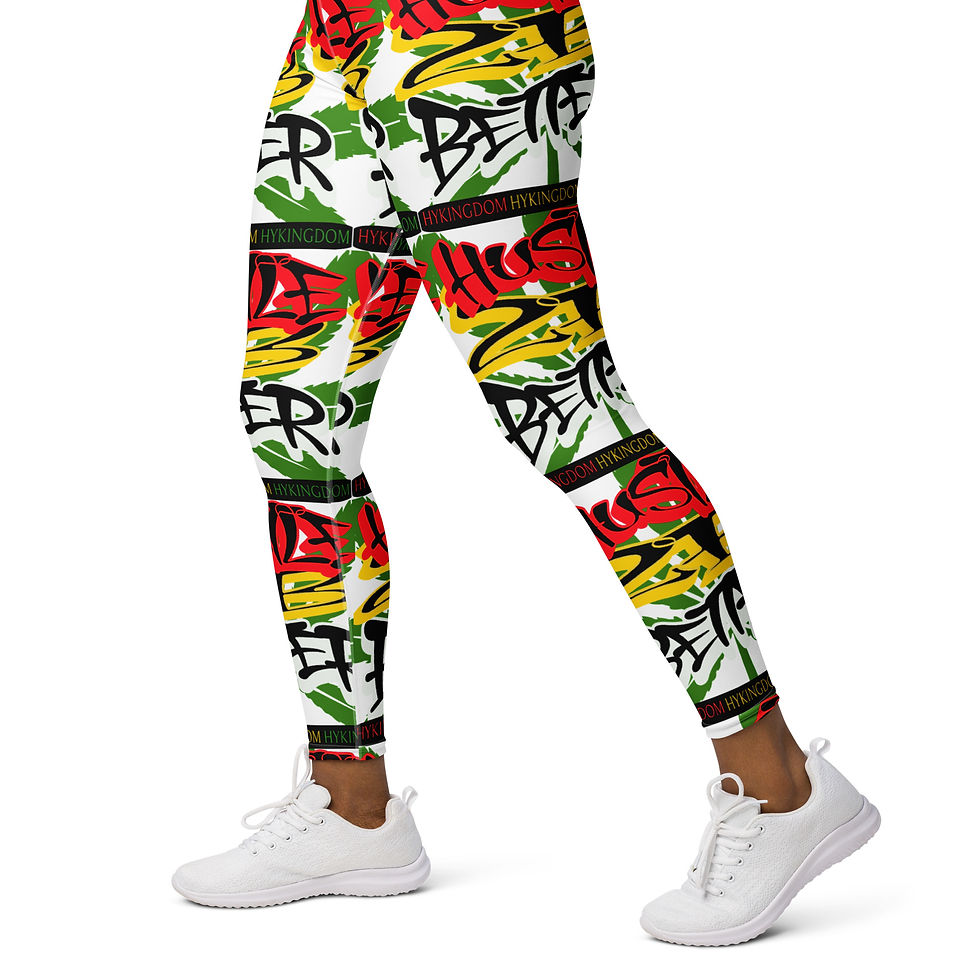 Thumbnail: Yoga Leggings-Hustle 2B Better