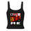 Thumbnail: Women’s micro-rib tank top-Do not cross me