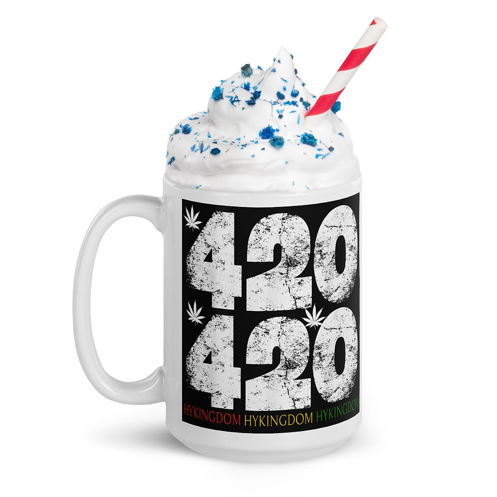 Thumbnail: White glossy mug-420420-bw