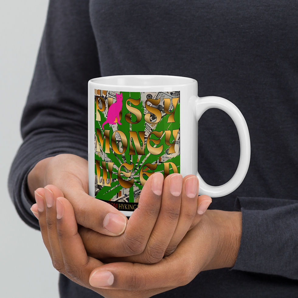 Thumbnail: White glossy mug-Pxssy, Money, Weed