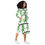 Thumbnail: All-over print long sleeve midi dress-Green Lion 