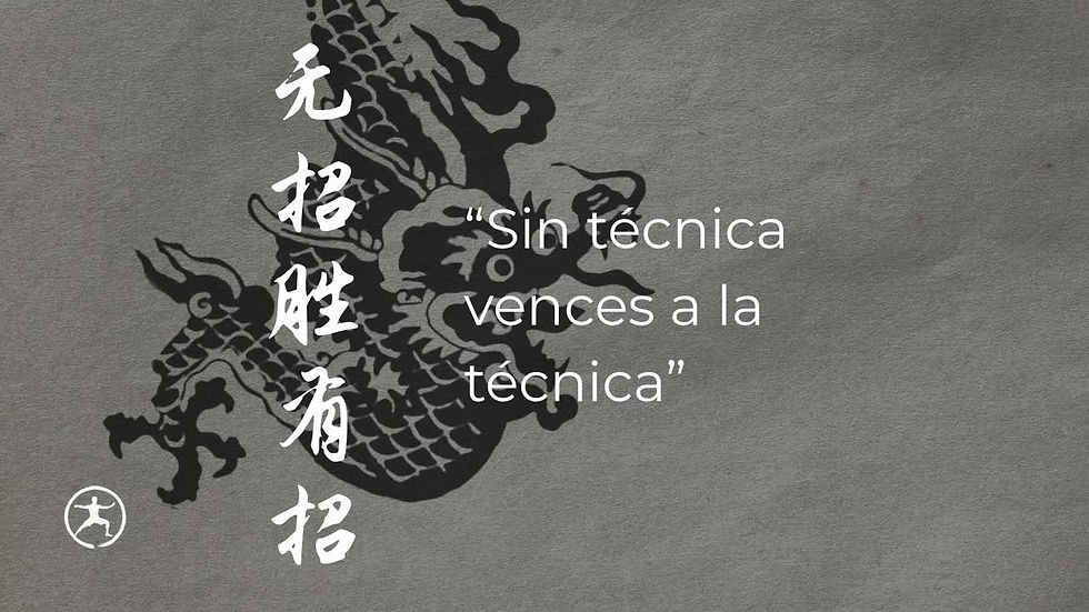 Cuando la Técnica Desaparece, Comienza el Verdadero Kungfu