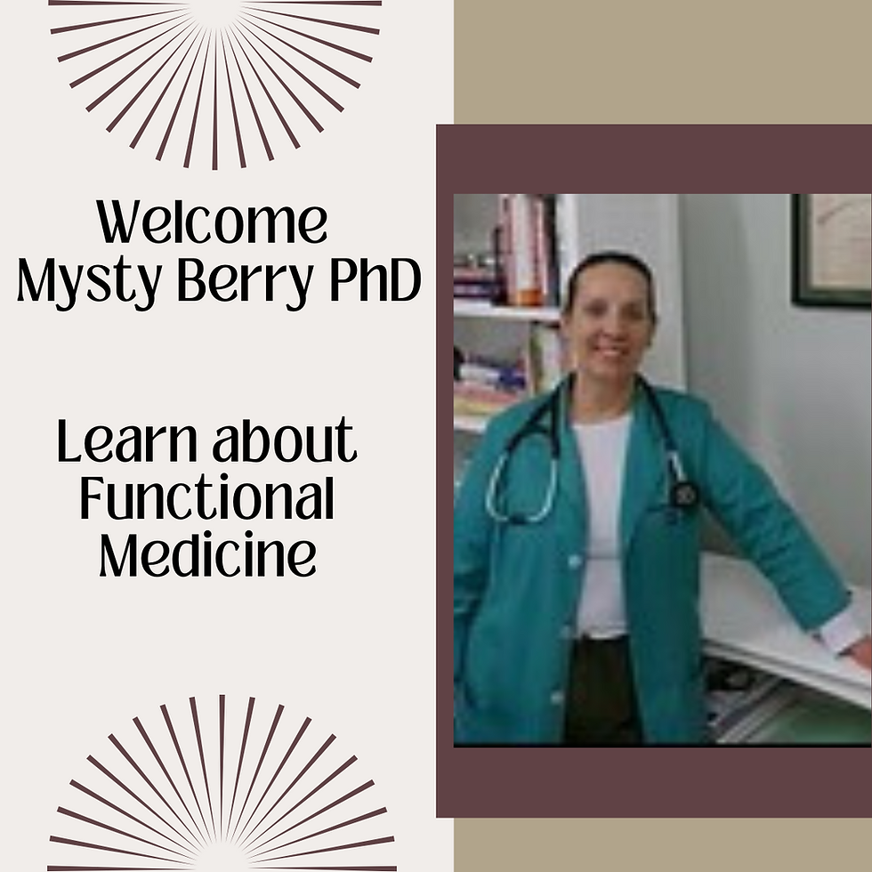 Welcome Mysty Berry, PhD