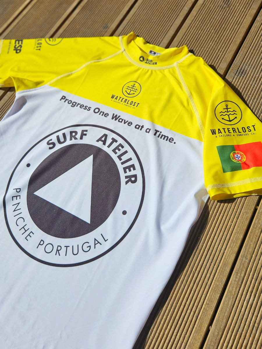 Surf Atelier surfschool is sponsored by Waterlost