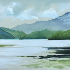 White Face Mt from Lake Placid