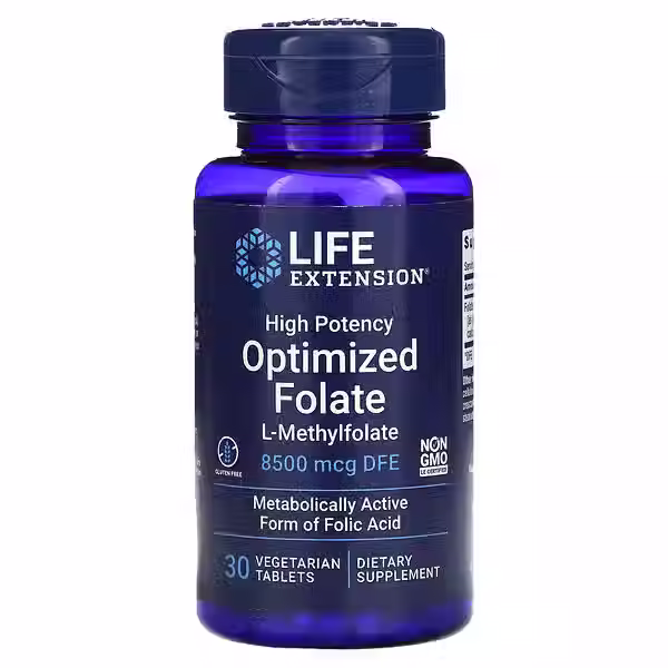 FOLATE OPTIMIZED 5-MTHF HIGH POTENCY 8.5 MG CAPSULE x 30