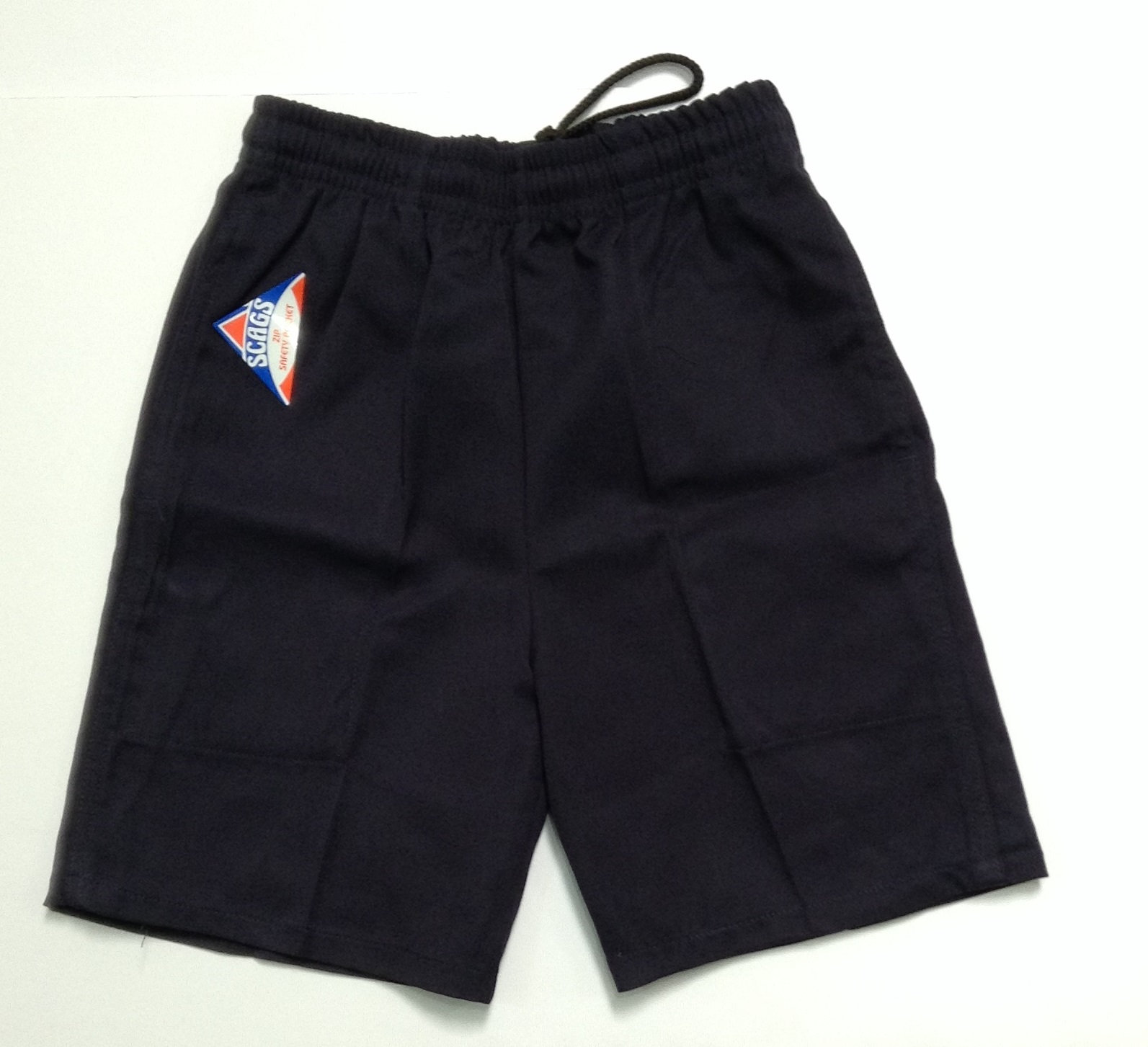 Punchbowl Boys Navy School Shorts Size 