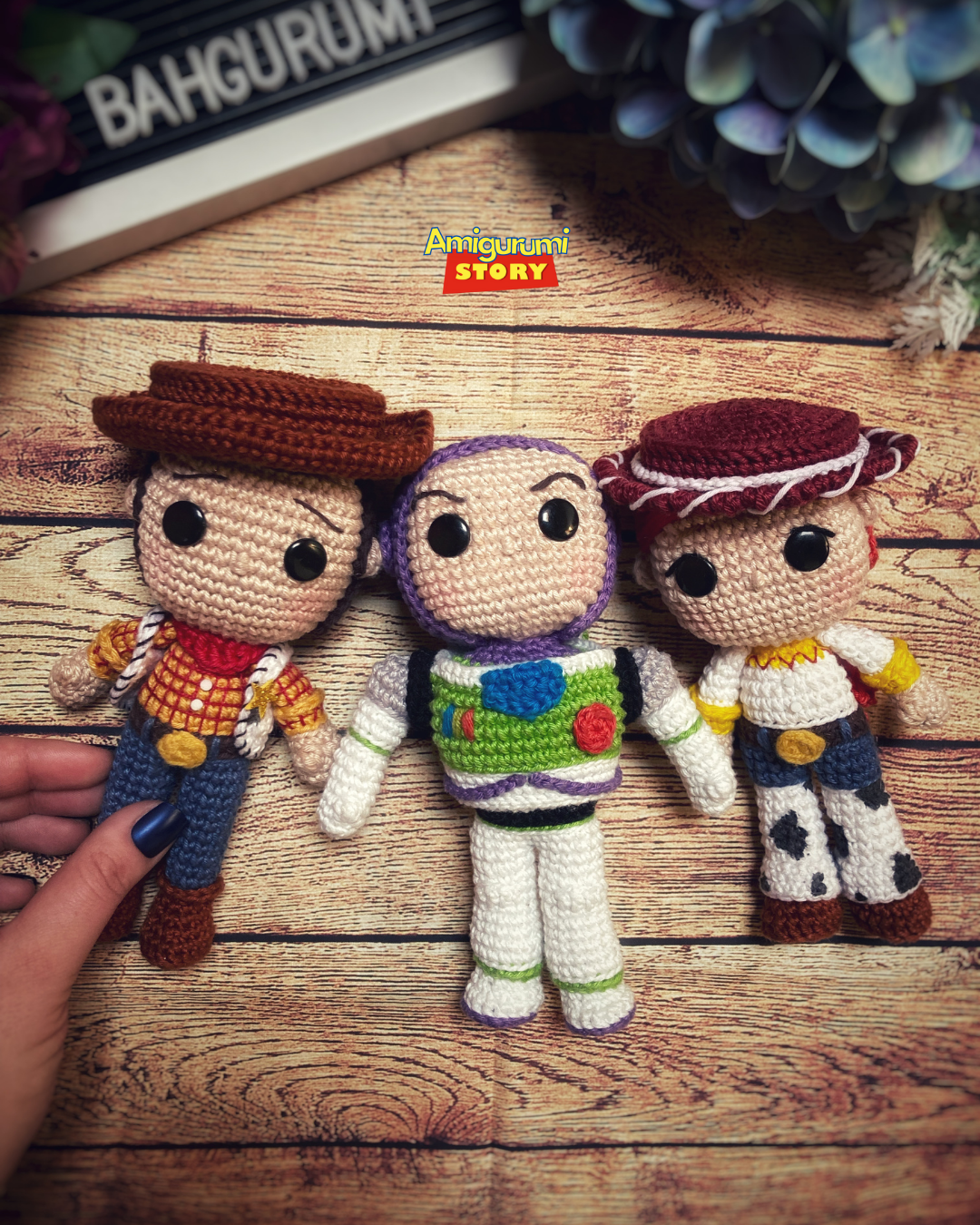 Combo Woody, Buzz e Jessie Português 