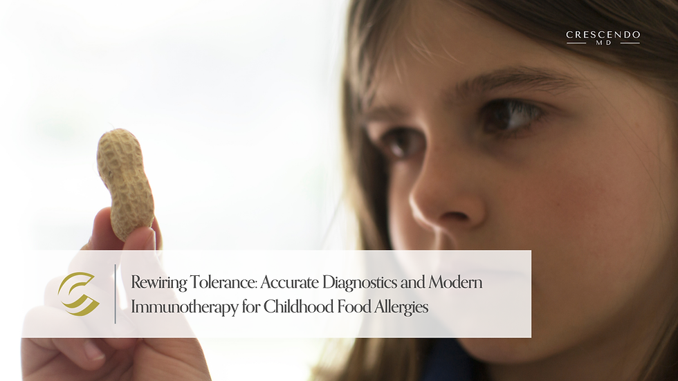 Rewiring Tolerance: Diagnostics & Immunotherapy for Childhood Food Allergies with Dr. Jonathan Malka