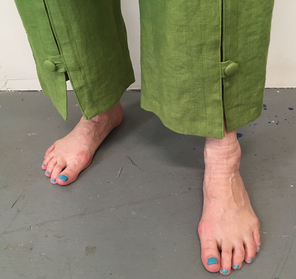 Thumbnail: Green linen pants