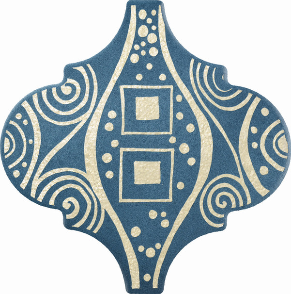 Acquariodue Arabesque Decor Klimt KL7 Gold W316 15x15.jpg