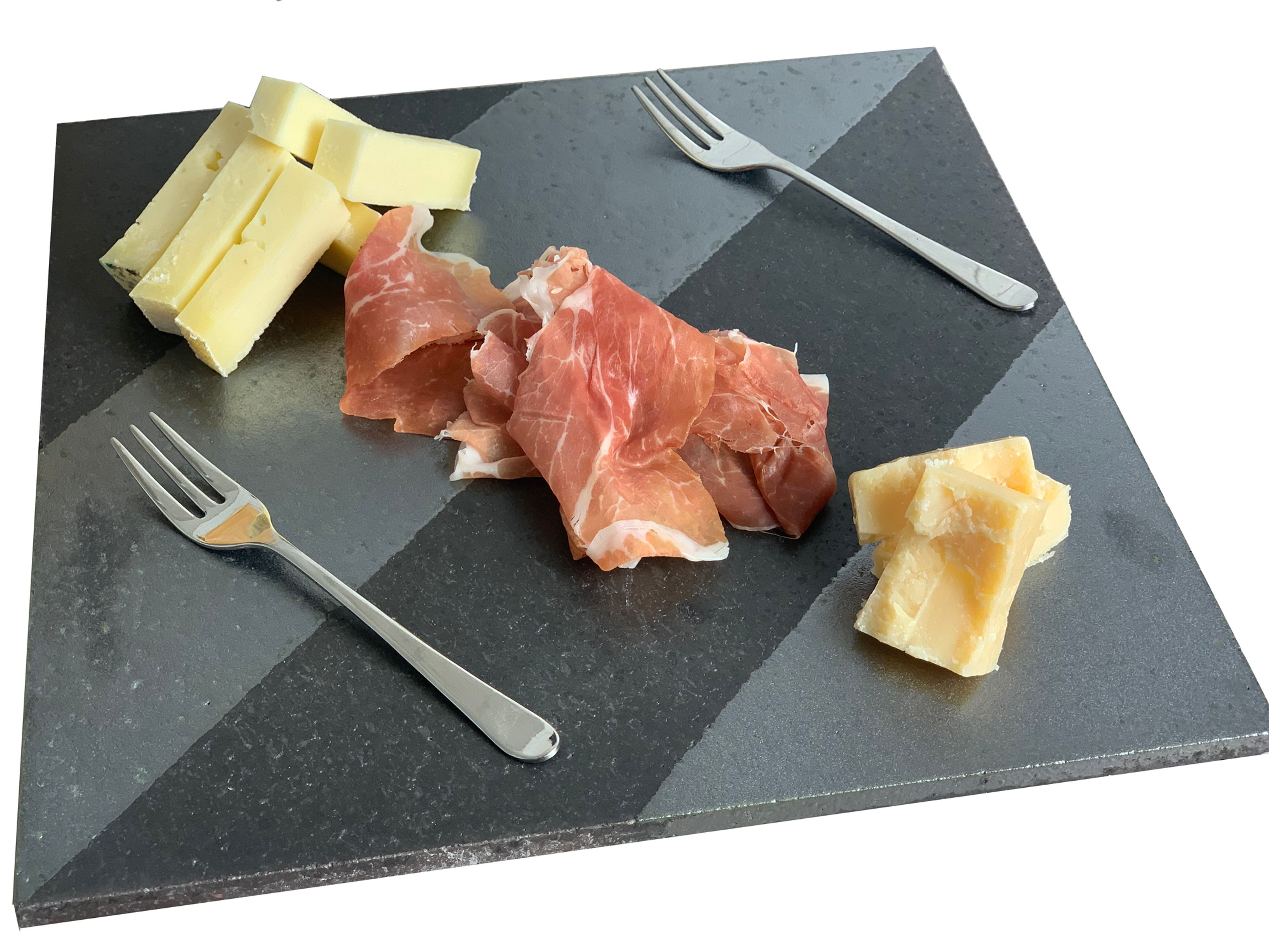 30x30 Lavastone Geometrico metale nero 2