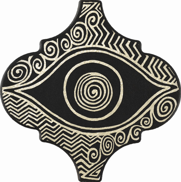 Acquariodue Arabesque Decor Klimt KL8 Gold W355 15x15.jpg