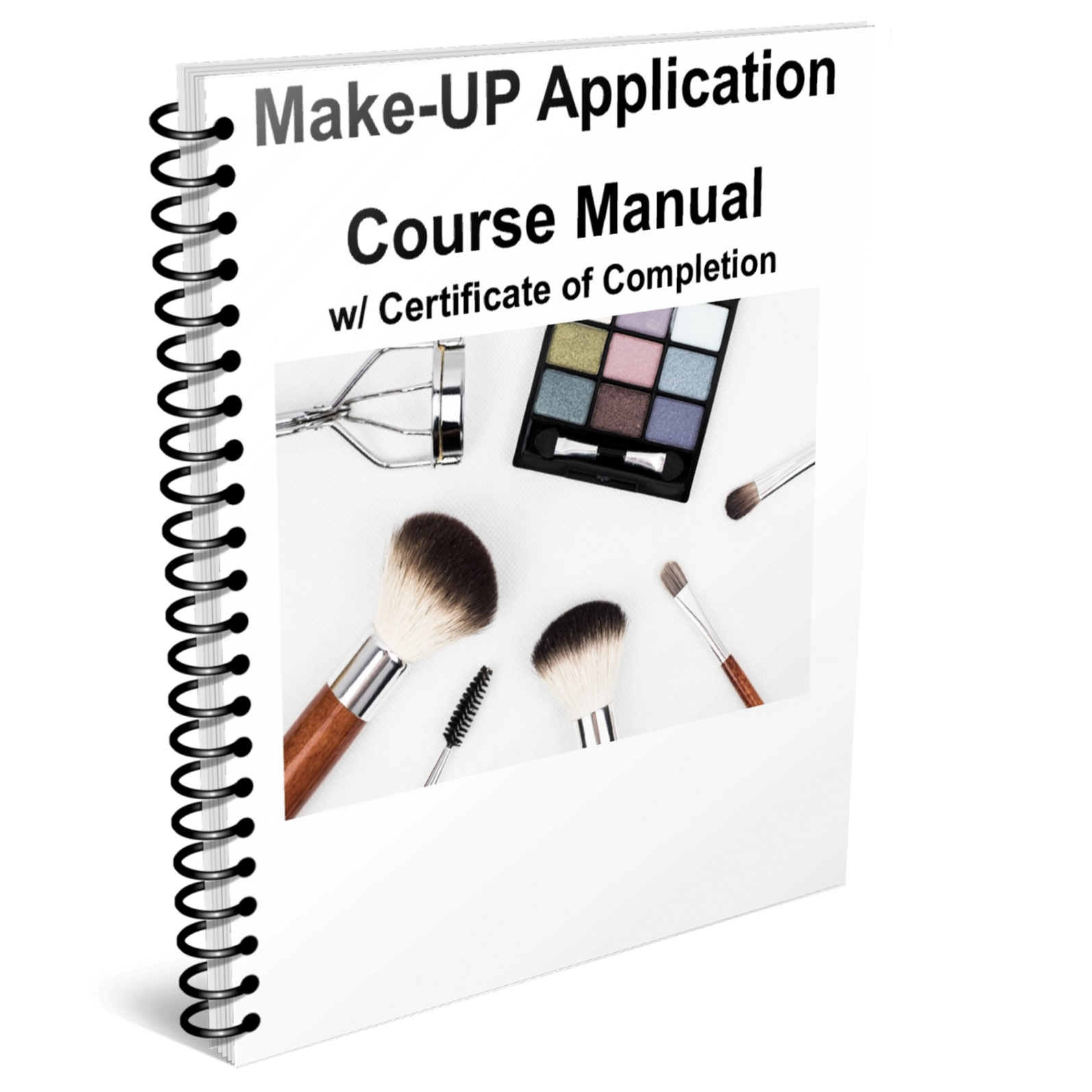 Make-UP Application Course Manual w/ Certificate of Completion