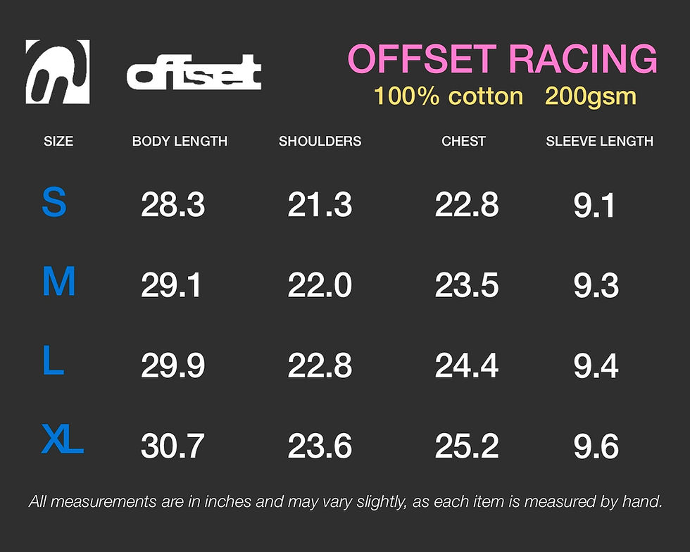 Thumbnail: OFFSET RACING | DROP SHOULDER