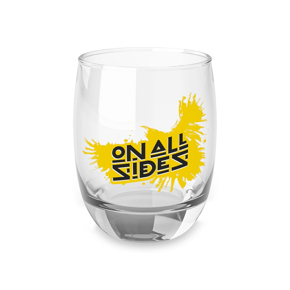 Thumbnail: On All Sides - Crow Logo | Whiskey Glass
