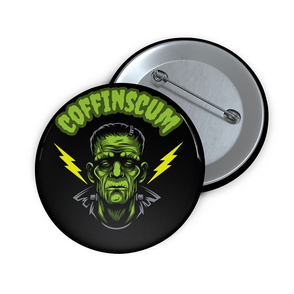 Thumbnail: Coffinscum - Frankenstein | Pin Buttons
