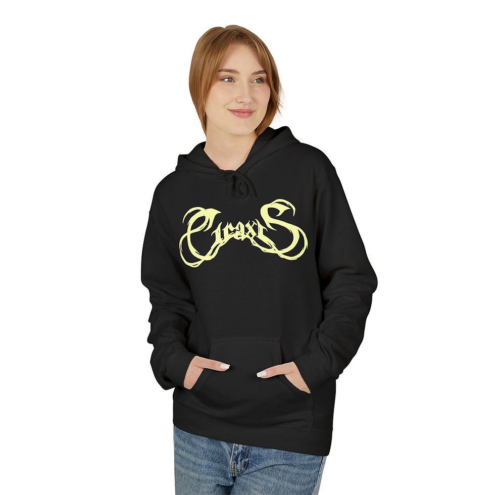 Thumbnail: In Mourning Unisex Midweight Softstyle Fleece Hoodie