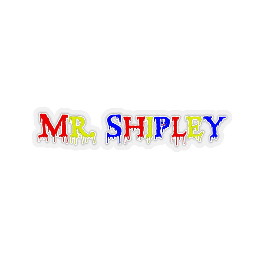 Mr. Shipley | Logo - Kiss Cut Sticker