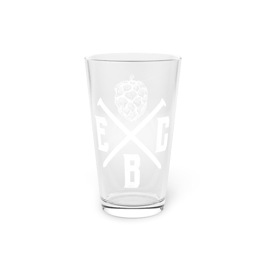 Effing Brew Company - Crossed Nails | Pint Glass, 16oz