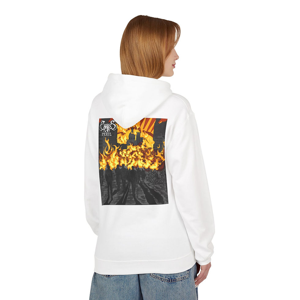 Thumbnail: VIII: Peril - Unisex Midweight Softstyle Fleece Hoodie