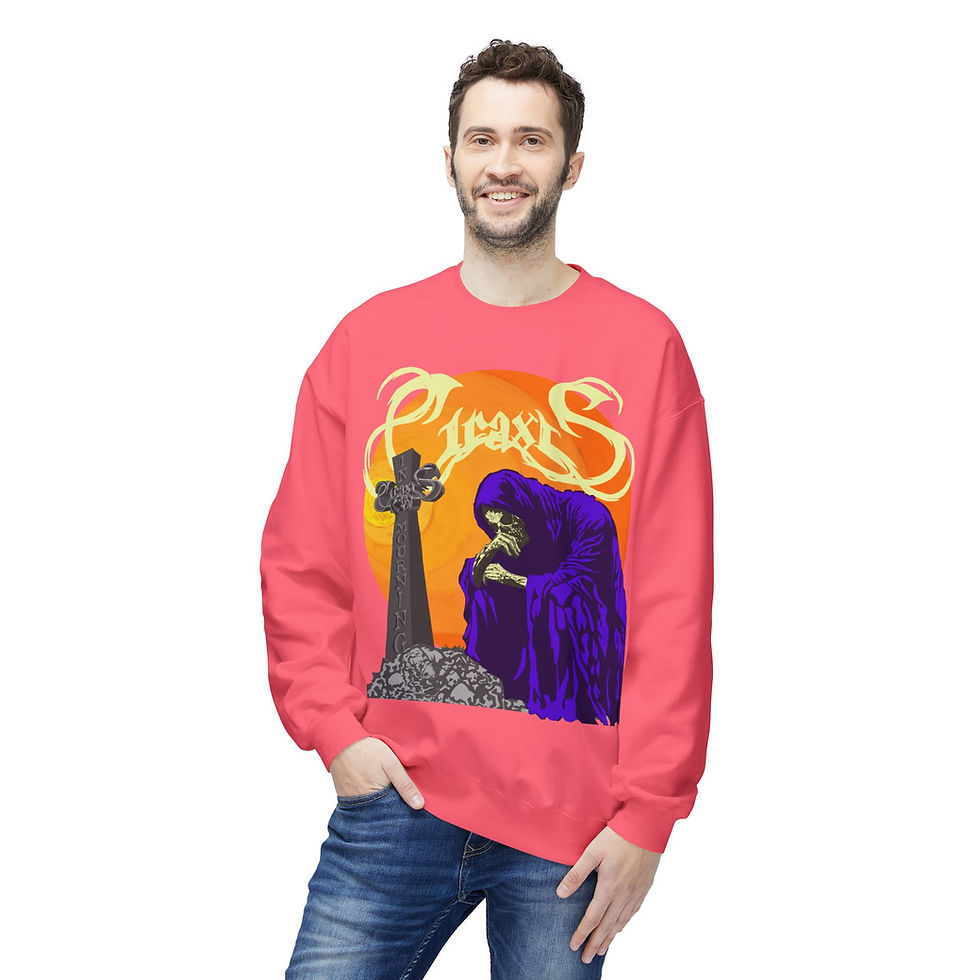 Thumbnail: In Mourning Unisex Softstyle Crewneck Sweatshirt