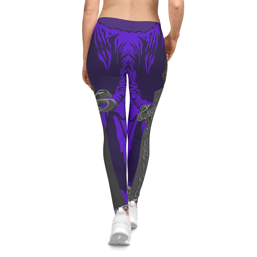Thumbnail: In Mourning Chic Women's Casual Leggings