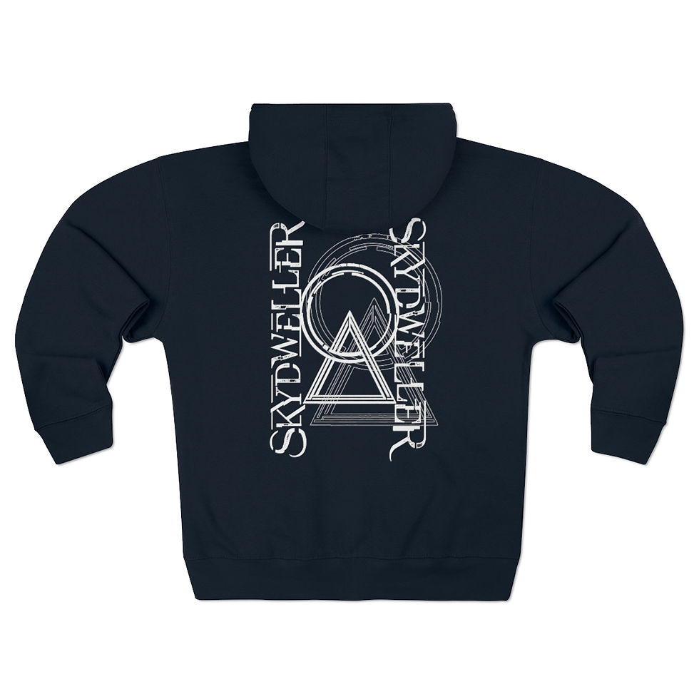 Thumbnail: Skydweller - Shapes | Zip-Up Hoodie
