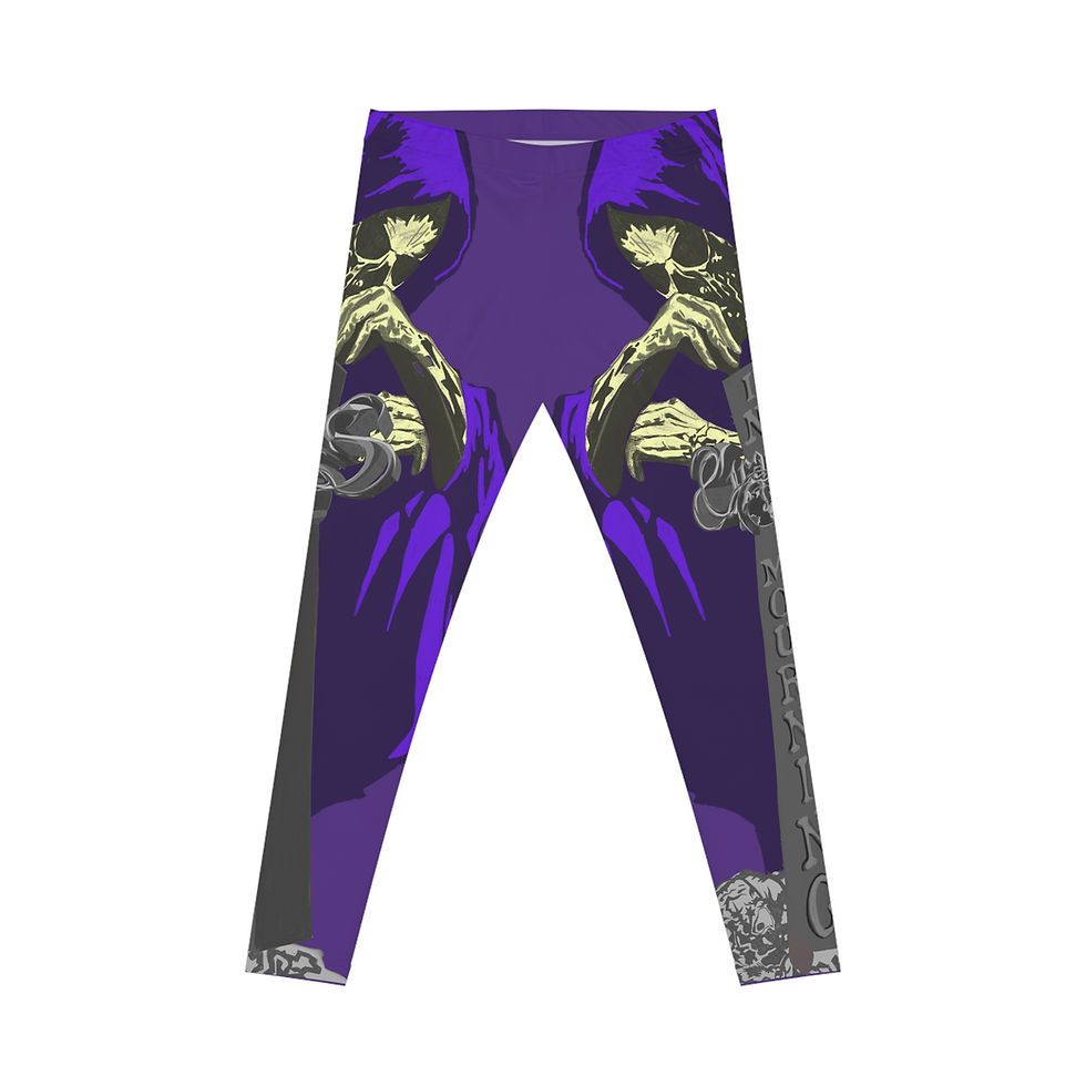 Thumbnail: In Mourning Chic Women's Casual Leggings