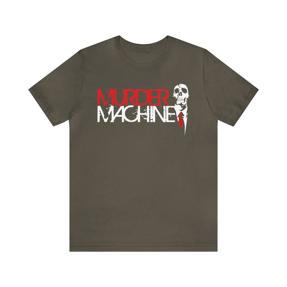 Thumbnail: Murder Machine - Skull & Tie | Tee