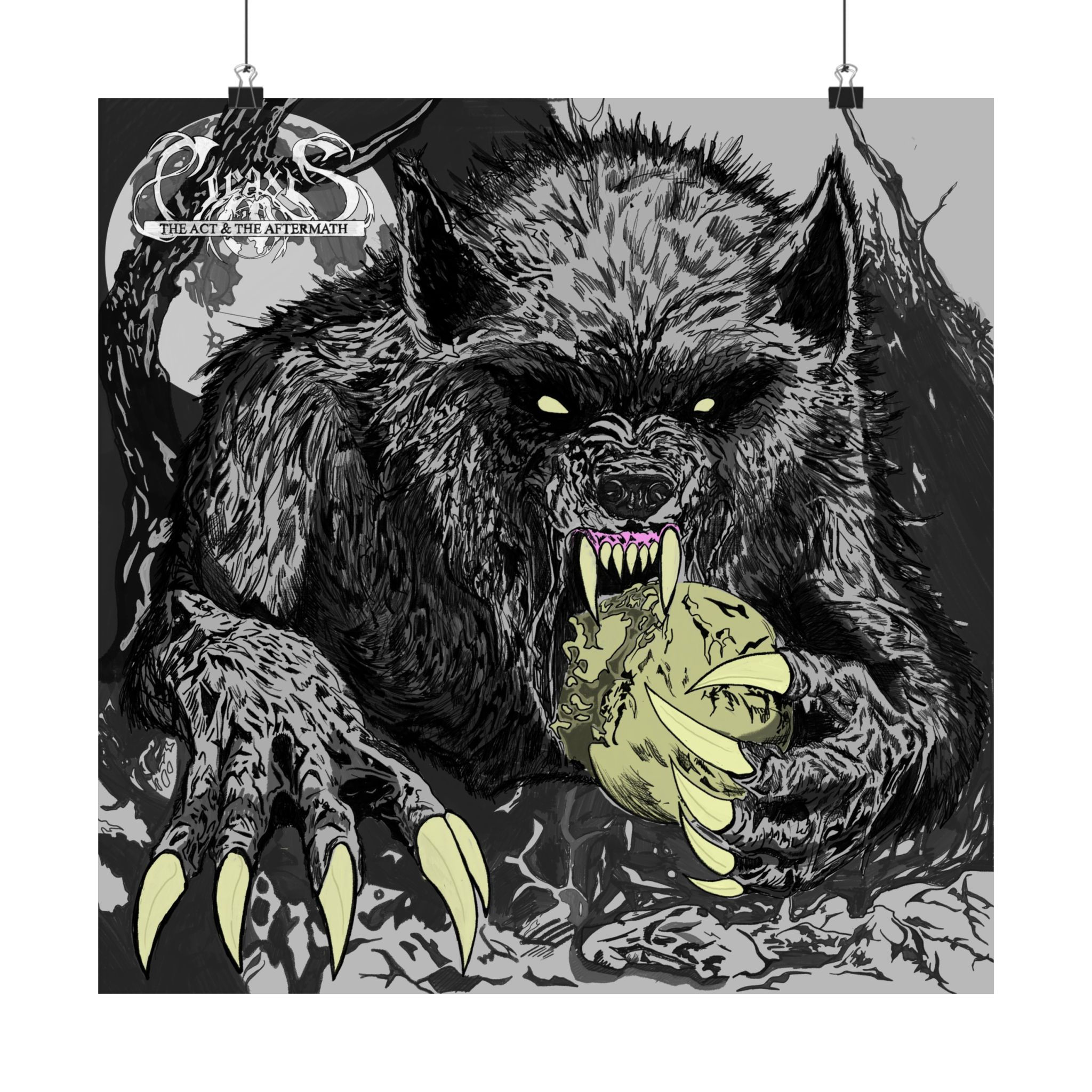 The Act & The Aftermath - 18" x 18" Matte Poster