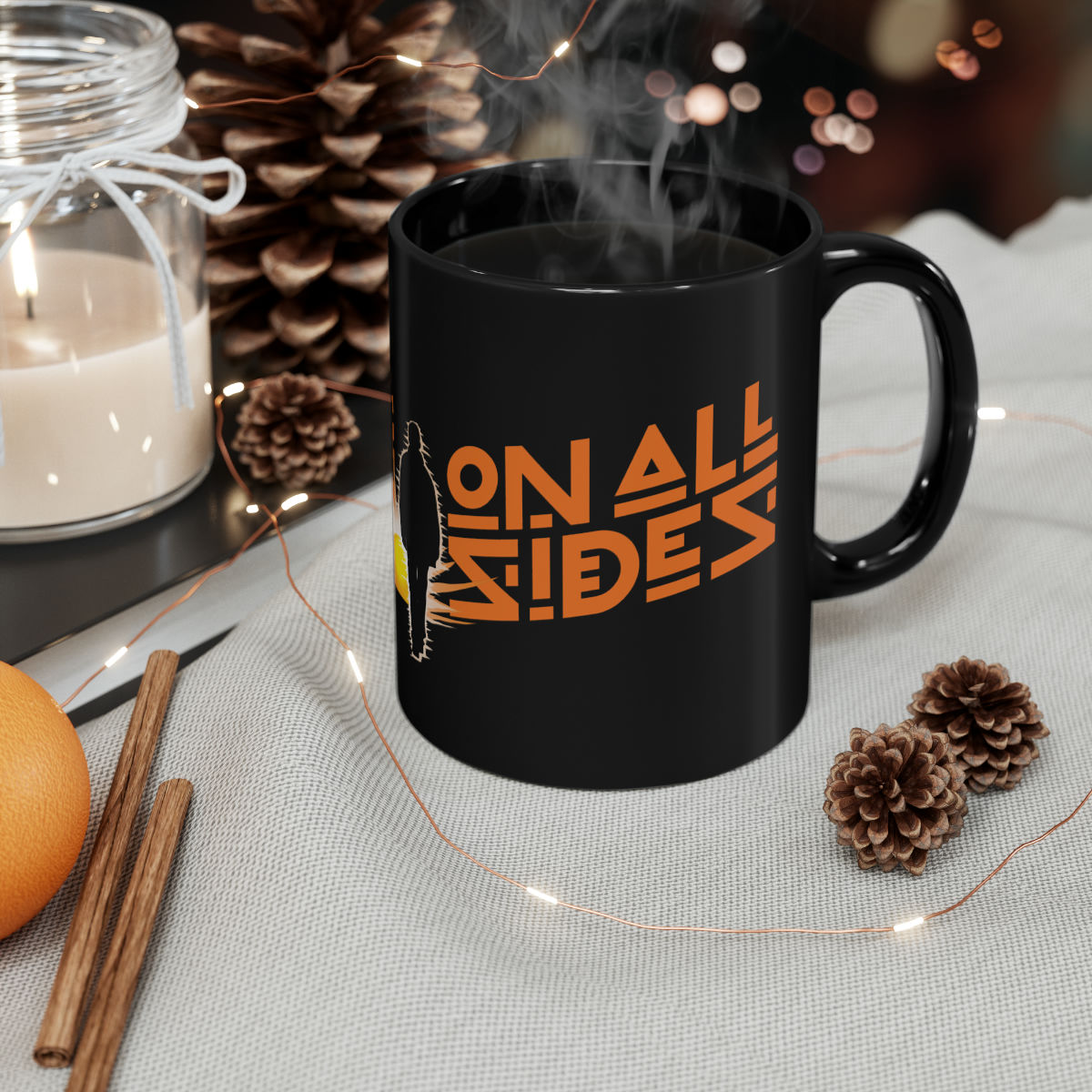 On All Sides - Fake My Name | 11oz Black Mug