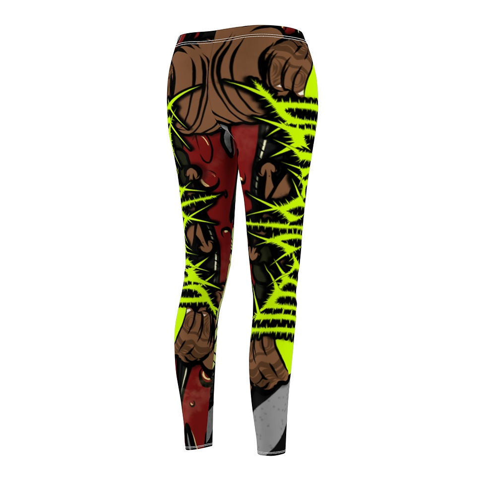 Thumbnail: Dereliction | Justice Due - Women's Cut & Sew Casual Leggings