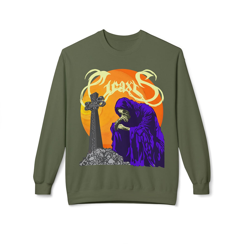 Thumbnail: In Mourning Unisex Softstyle Crewneck Sweatshirt