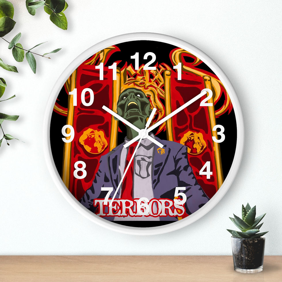 Thumbnail: Terrors Wall Clock