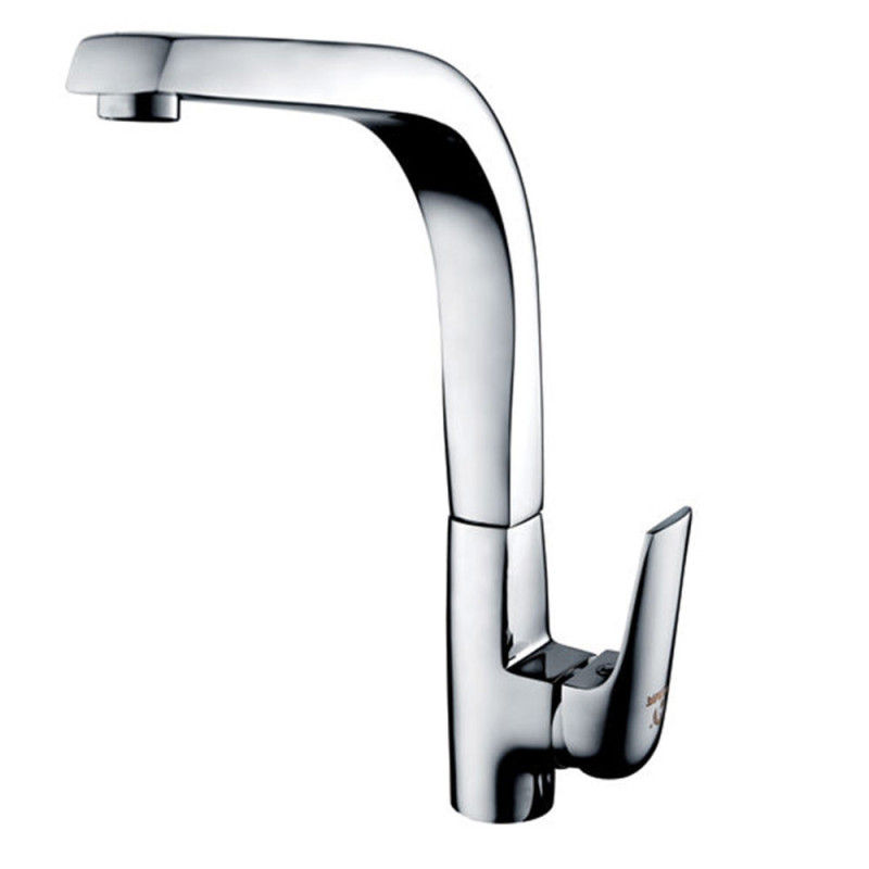 Küchenarmatur Einhebelarmatur Chrom rostfreier Edelstahl Warm-/Kaltwasser