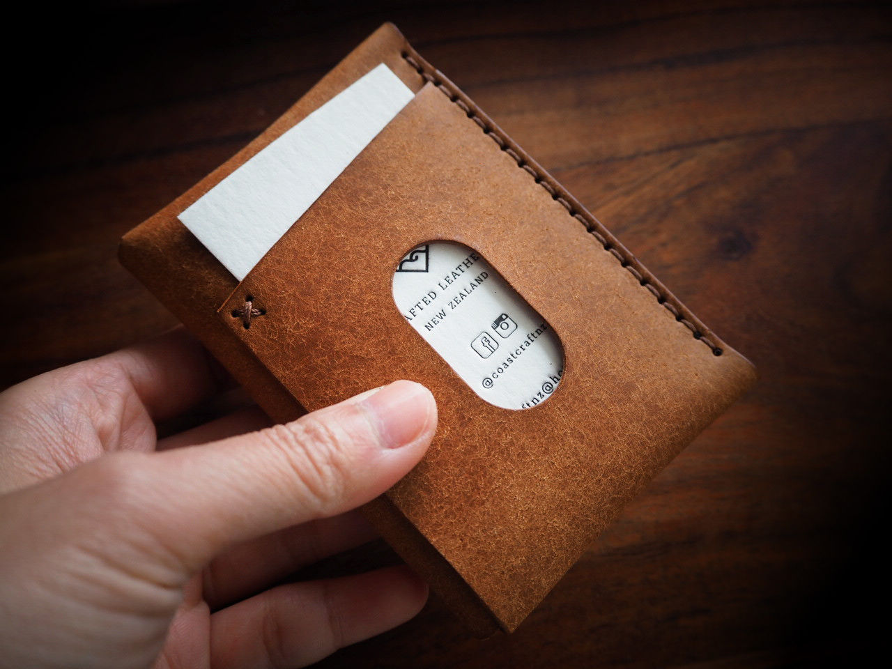 No.9 Tutaki Business Card Holder