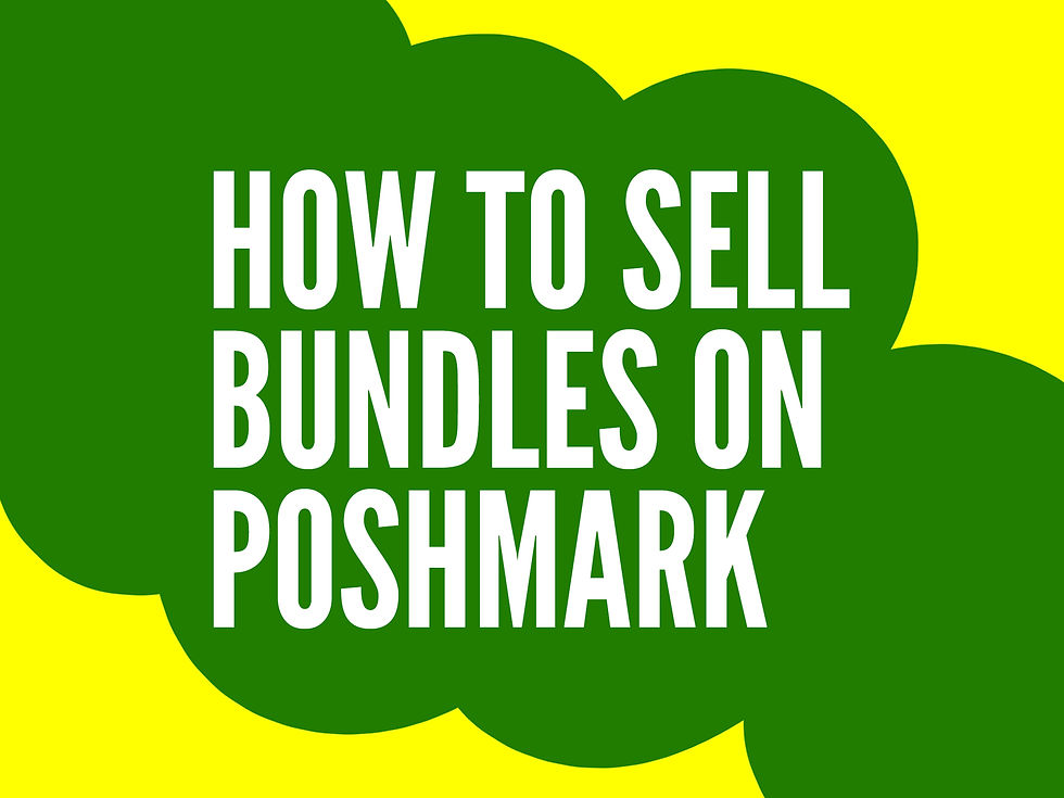 How To Create Bundles For Customers on Poshmark