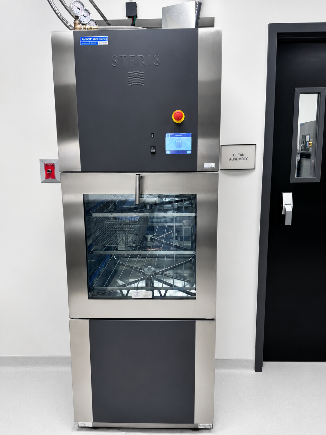 Commercial washer-disinfector in a healthcare facility