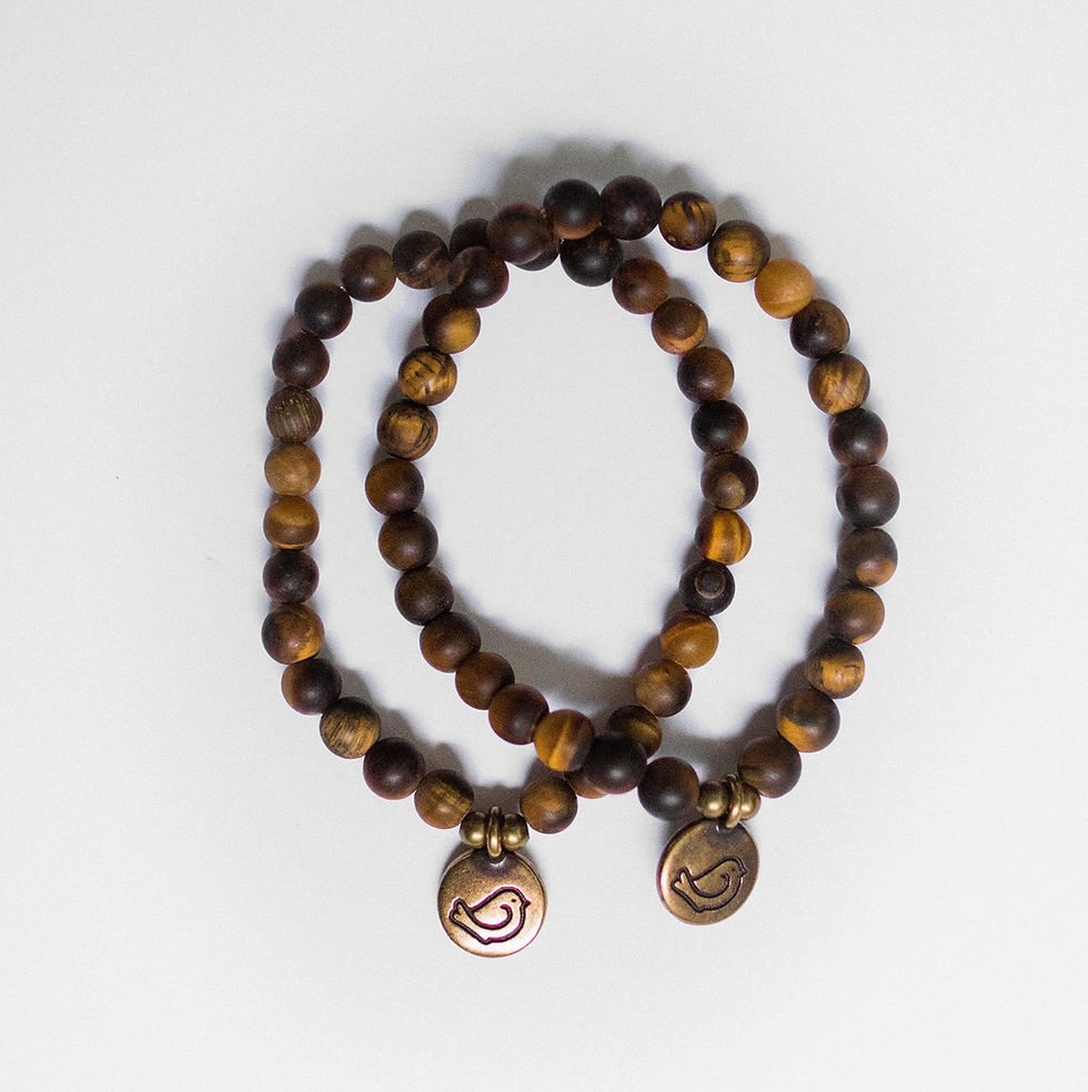 Thumbnail: Two Birds + One Stone Snap n' Share BFF Bracelet Tiger's Eye