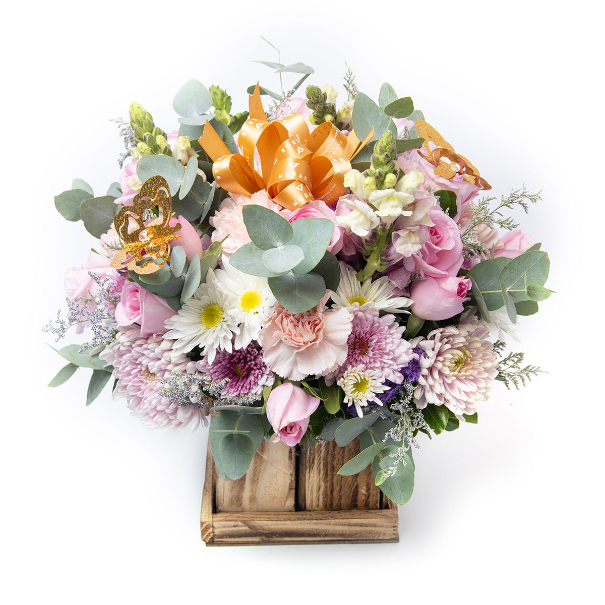 Cajita de alegría floral