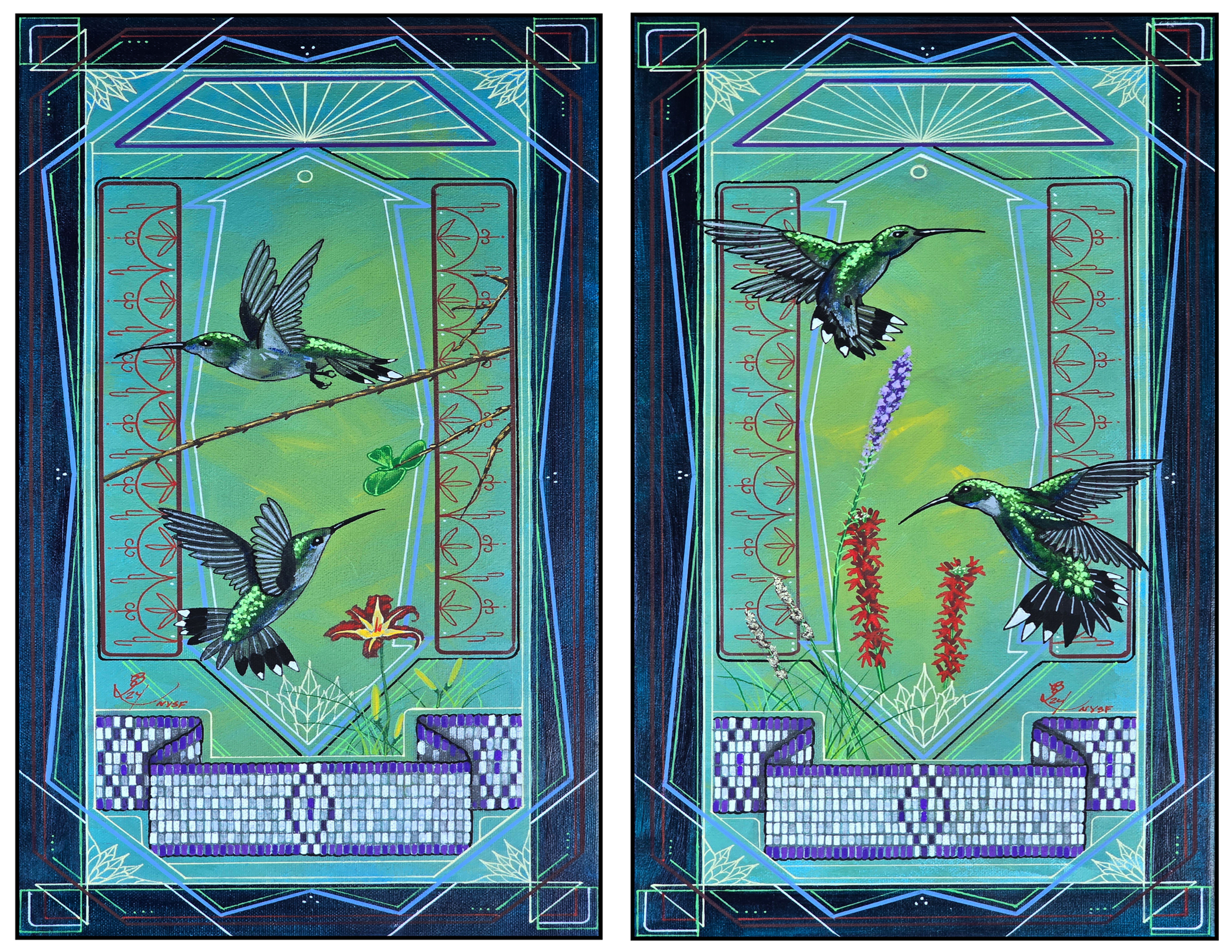 Flight of the Hummingbirds set